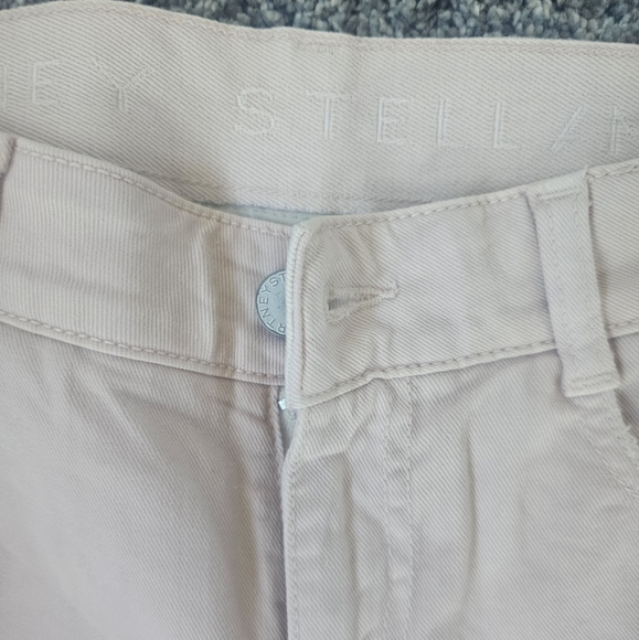 Stella McCartney Made in Italy Pale Pink Skinny Jeans Women’s Size 27 Distressed - Picture 4 of 8